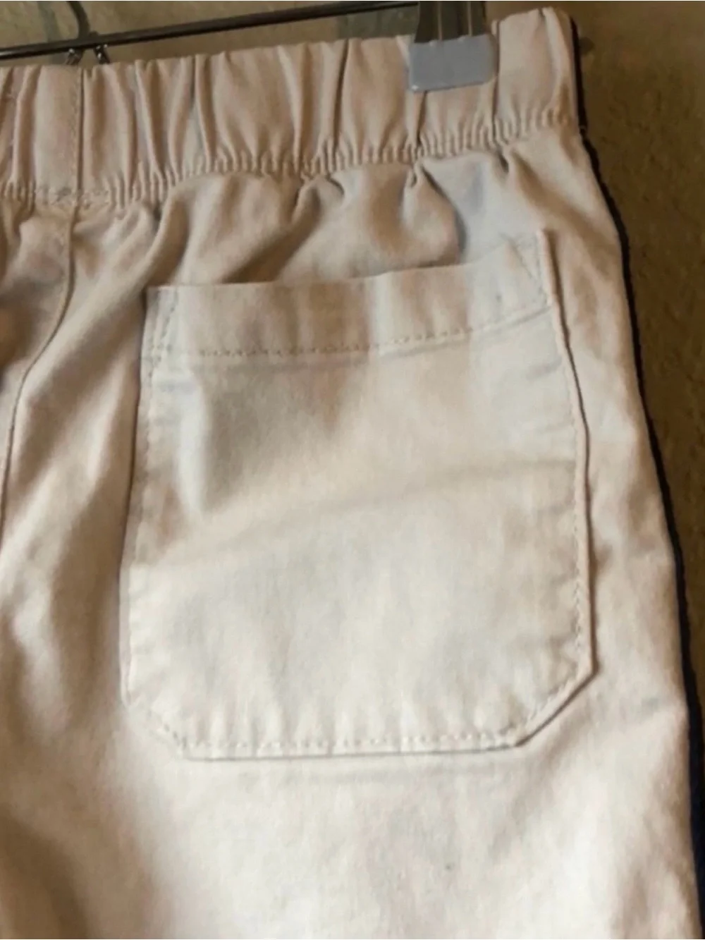 Old Navy Shorts Boys Light Tan Elastic Waist Casual Summer Kids Shorts 8 Medium